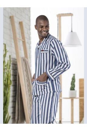 kocabey 4007 gaffur cizgili poplin erkek pijama takimi fiyati yorumlari trendyol