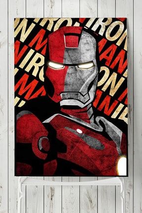 Iron Man Art Sanatsal Poster 90x130 cm PSTRMNY10823
