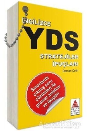 Ingilizce Yds Stratejiler Ipuçları - Osman Çetin - Delta Kültür Basım Yayın 113084