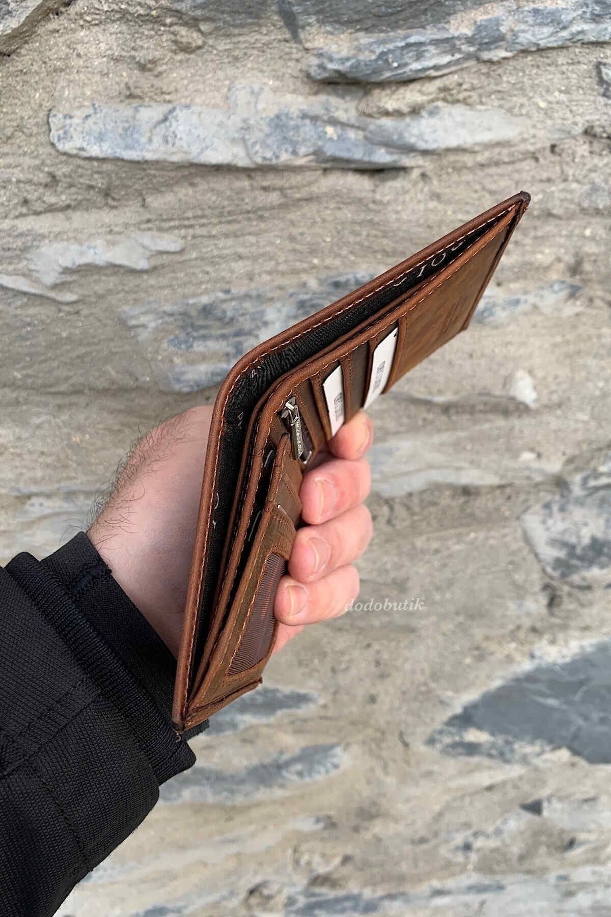 کیف پول مردانه چرمی واقعی Dodo4men