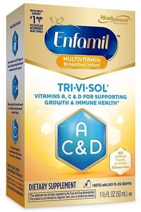 Tri-vi-sol, Liquid Vitamins A, C, & D Supplement Bebekler Icin 46485