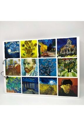 Vincent Van Gogh Kolaj Fotoğraf Albümü KZGN405
