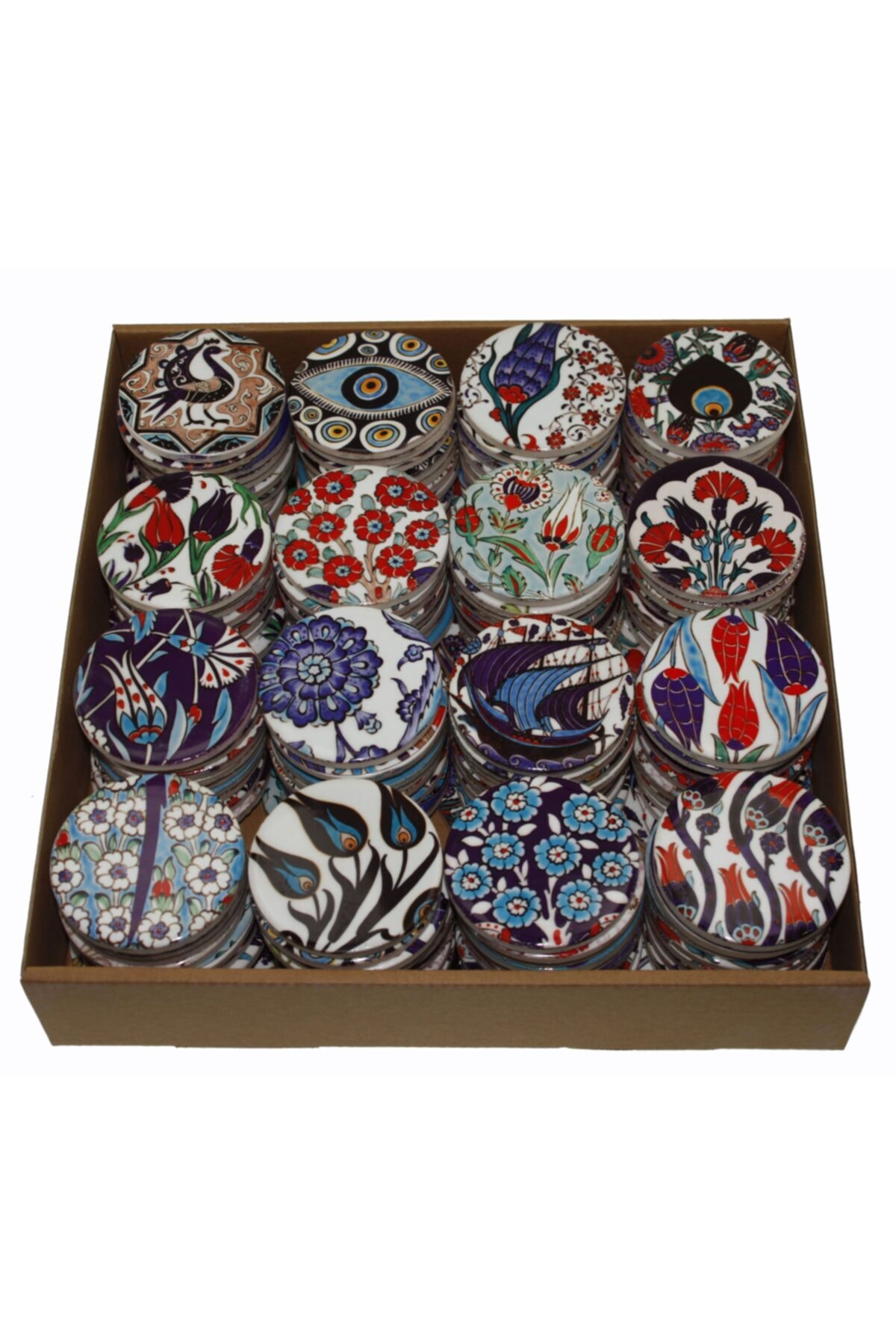 Seramik Karma Geleneksel Magnet 6x6 Cm Dir. 160 Ad Dir.