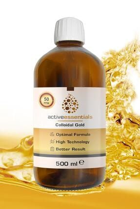 ® Kolloidal Altın Suyu 50ppm 500 ml 013