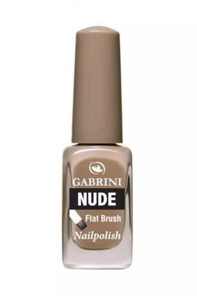 06 Gabrin Nude Flat Brush Nailpolish - Nude Oje (13 Ml) S341-00011