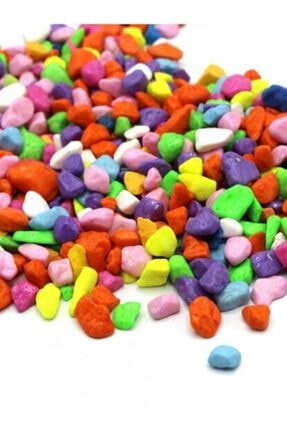 tropikal akvaryum fanus teraryum karisik renkli dekor taslari 8 10 mm 1 kg fiyati yorumlari trendyol