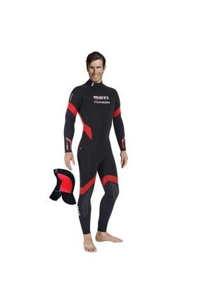 Pioneer 5 Mm Islak Scuba Dalış Elbisesi (başlıklı) 3XL