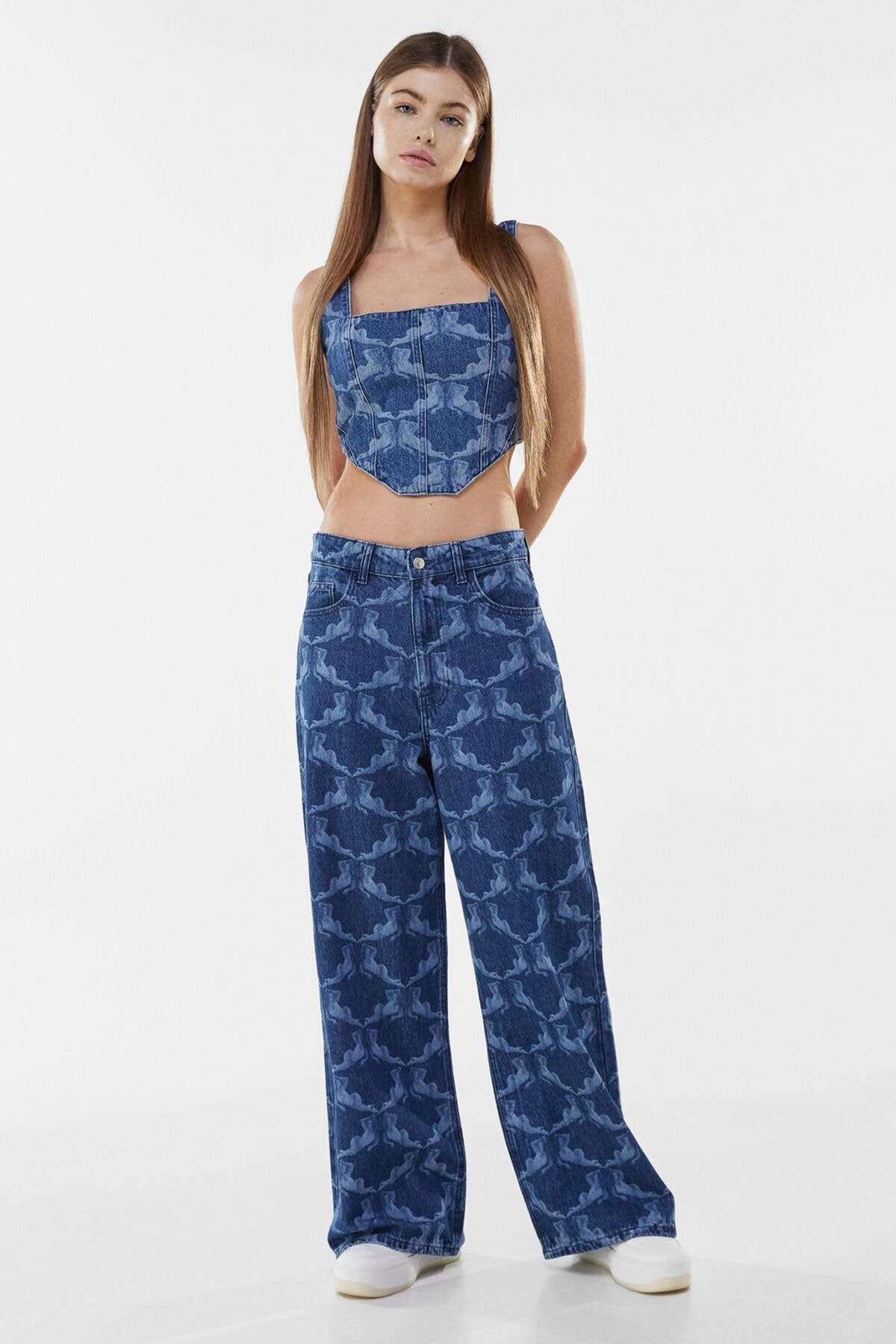 Mavi Denim Paloma Mami X Bershka Top 