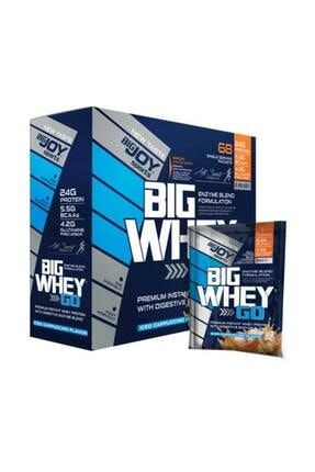 Big Whey Go Whey Protein Tozu Tekli Sachet Kapuçino Aroma 68 Servis 2,45kg BIGJOY SPORTS-412