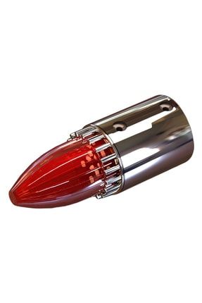 Mini Roket Tepe Lamba - Kırmızı FLS0047