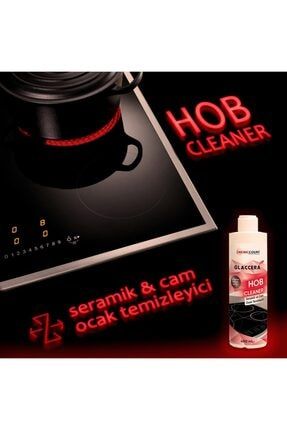 Glaccera Seramik & Cam Ocak Temizleme Kremi& Kir Sökücü & Yağ Çözücü (400ML) 52