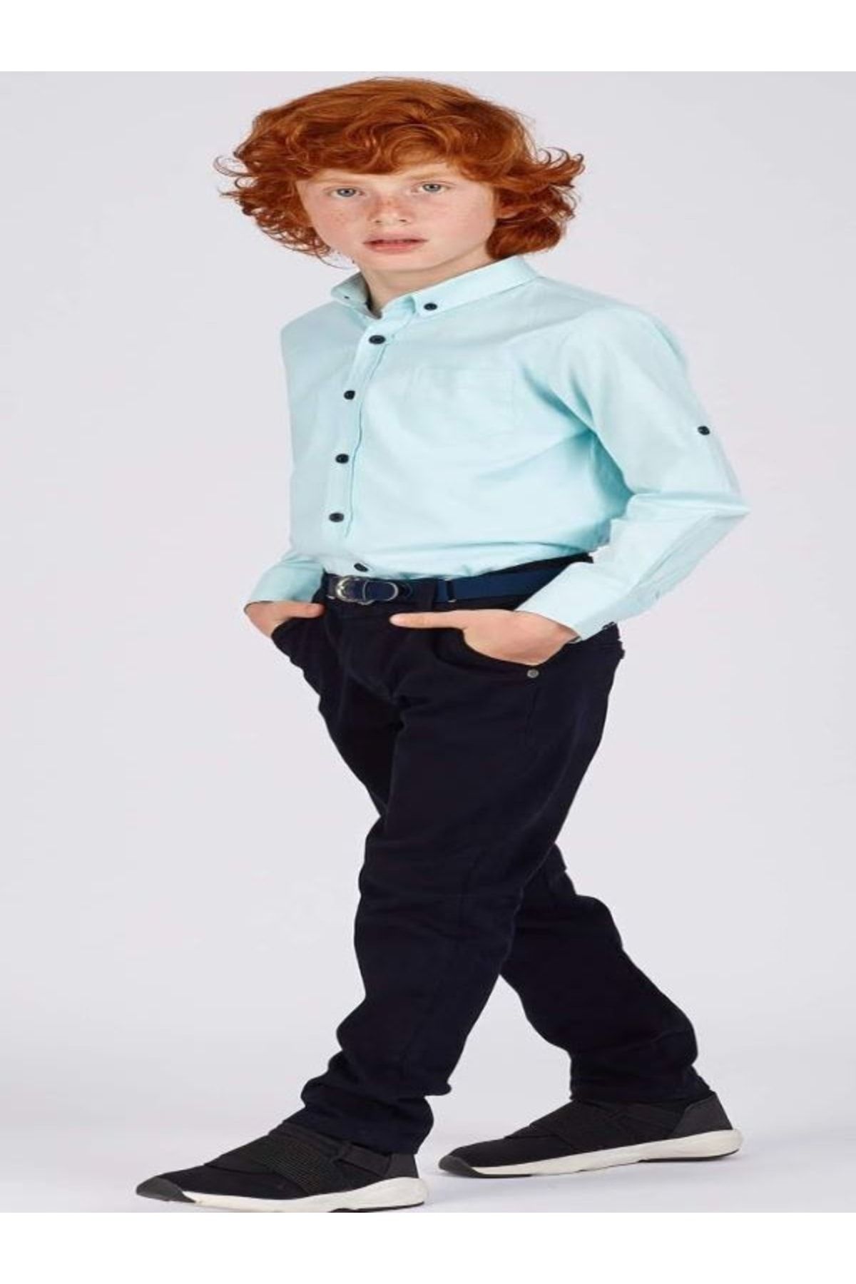 Black polo navy pants online