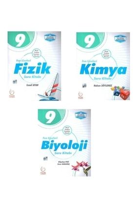 9. Sınıf Fen Lisesi Fizik Kimya Biyoloji Soru Bankası Seti palme9set4