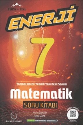 Yayınevi 7.sınıf Enerji Matematik Soru Kitabı 97860V2825433
