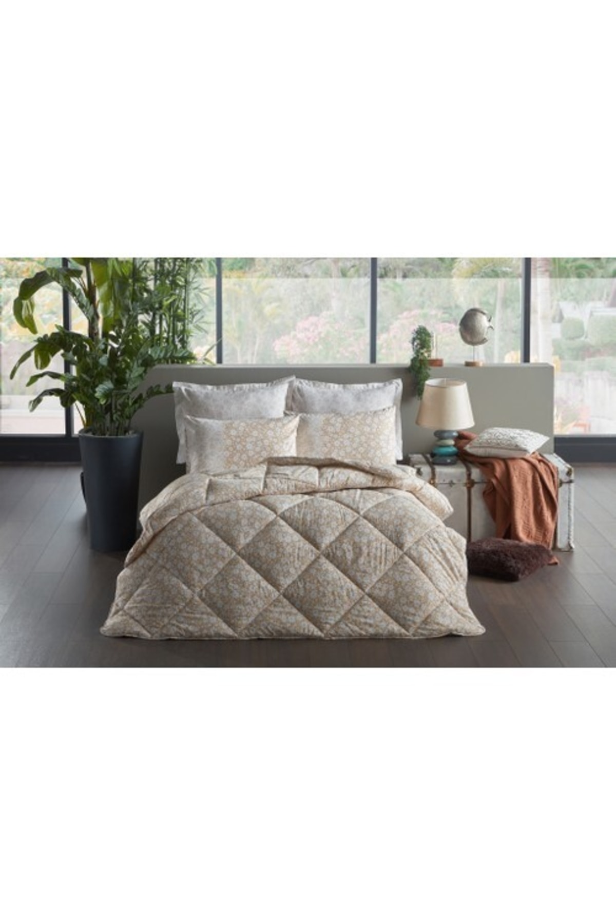 ست خواب تک نفره  رنگارنگ Doqu Home | 2Q9CMFPLCT0010075 اورجینال - تصویر 4