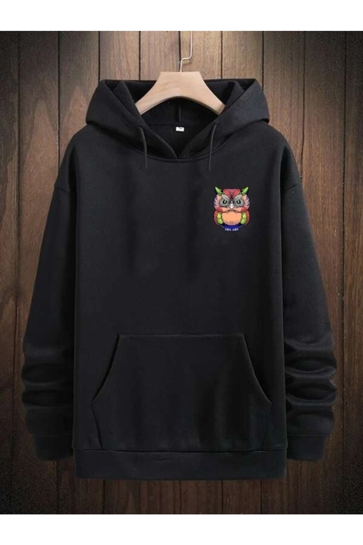 Grey hoodie with black sleeves on sale