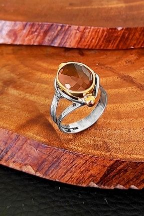 Kadın Yüzük Otantik Gümüş Kendiliğinden Ayarlanabilir Yüzüğü Yzk-381 YZK-381