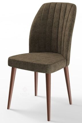 Etra Serisi Ahşap Gürgen Ayaklı 1.sınıf Sandalye Renk Kahverengi Ayaklar Ceviz CNSETRA01