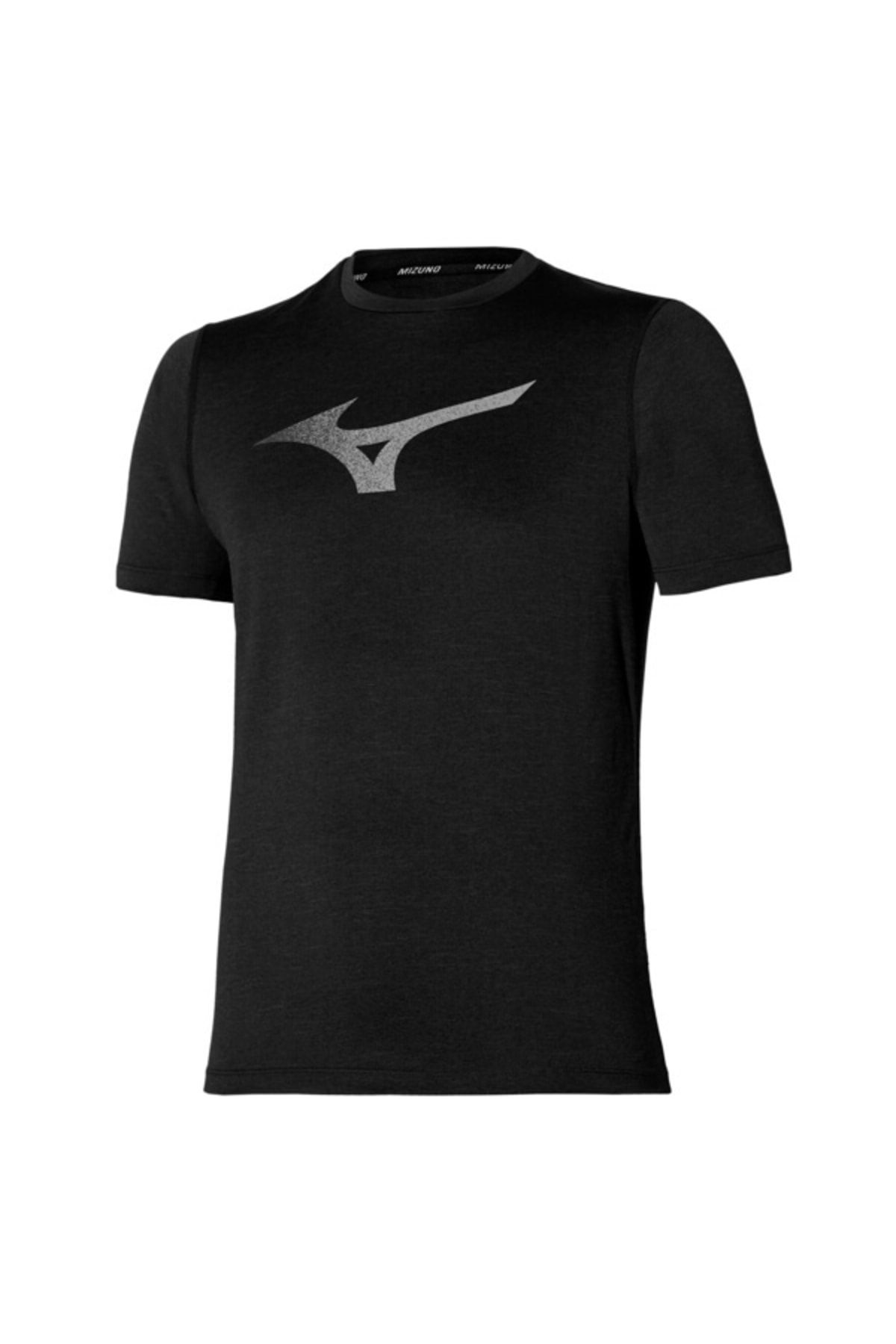 MIZUNO Core Graphic Rb Tee Erkek Tişört Siyah