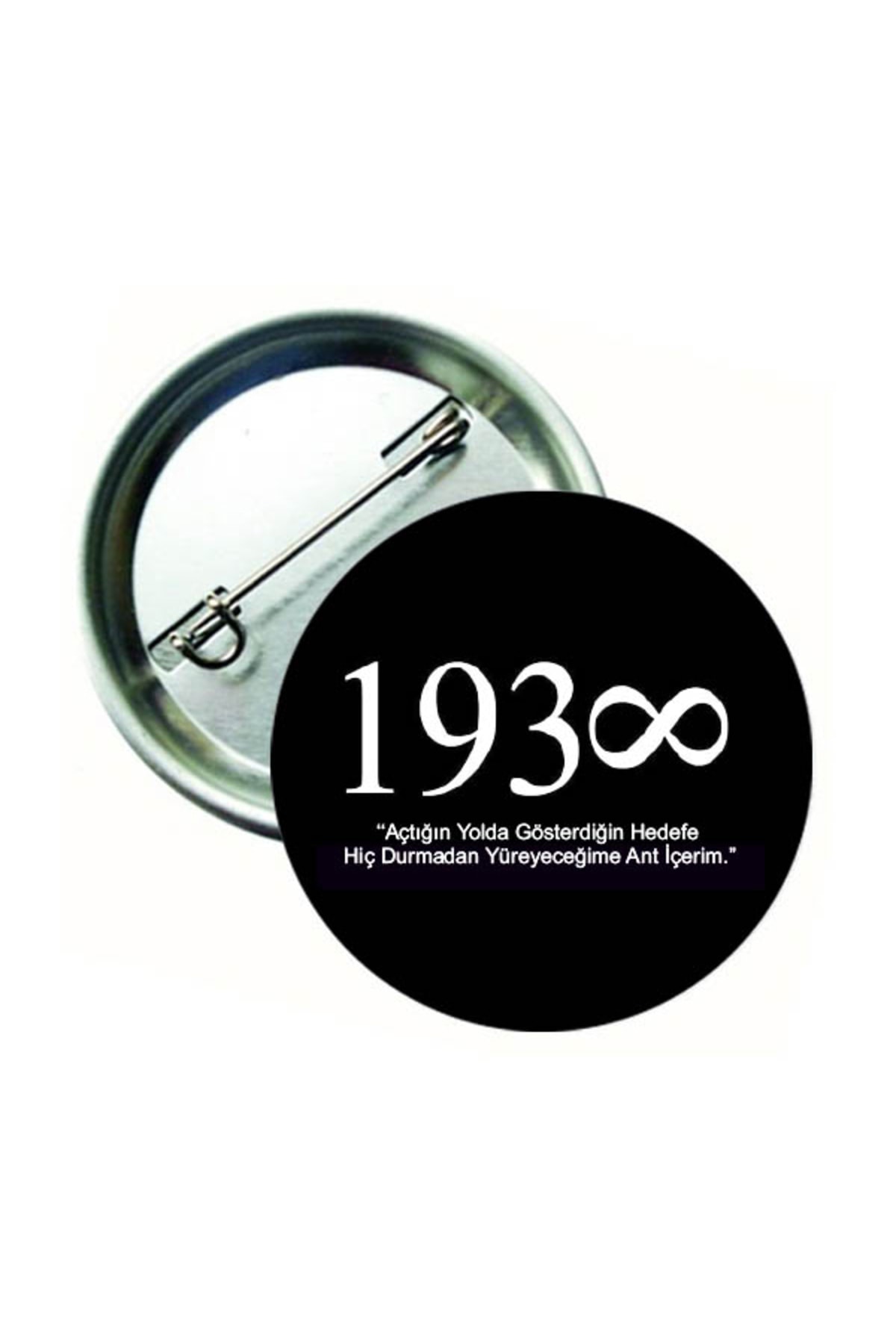 20 Pieces of Atatürk Badges (size: 44 Mm)
