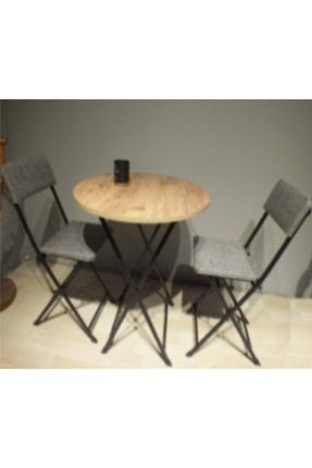 Mutfak - Balkon Masa Sandalye Takımı 80 Cm Tbx-ılk8181