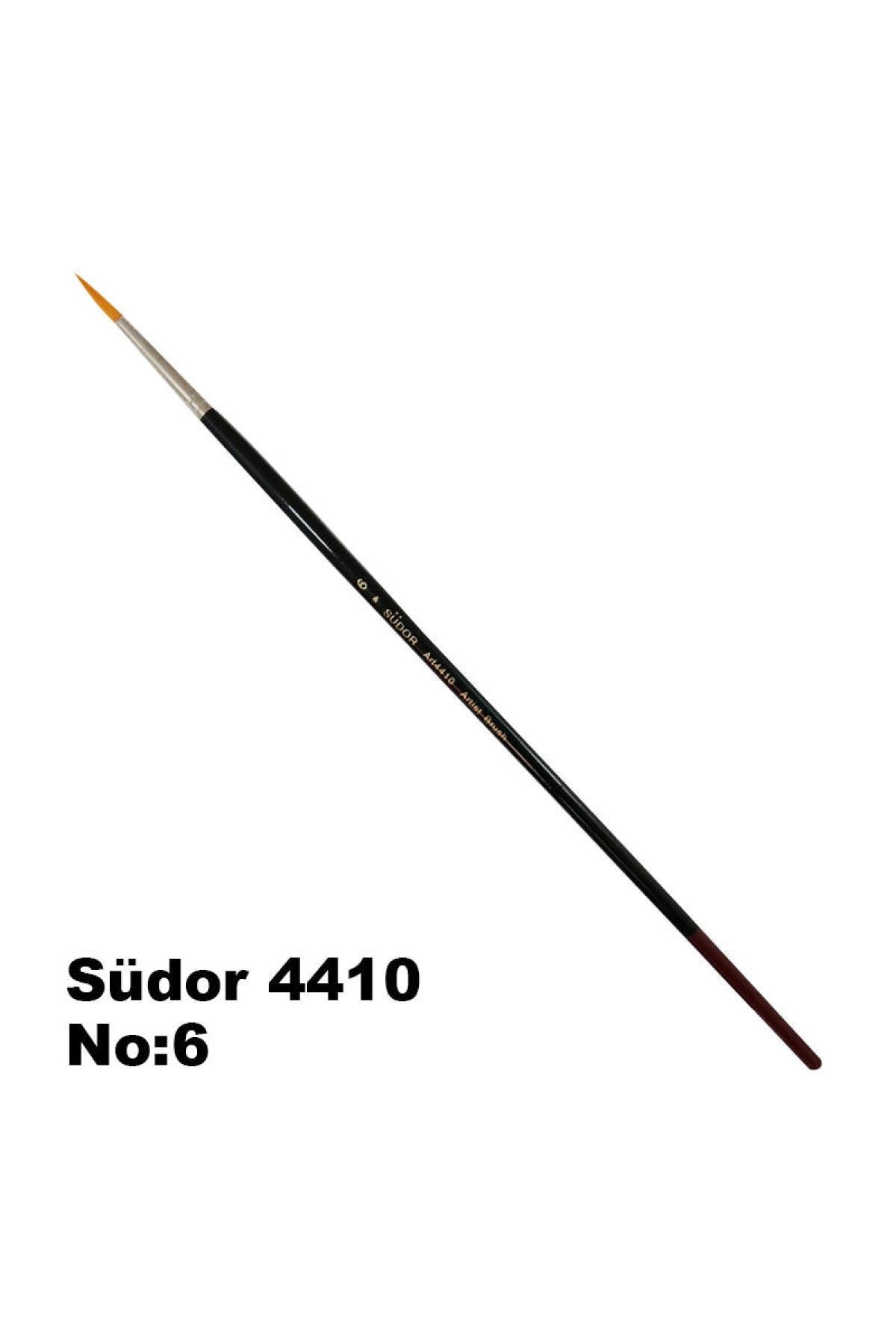Südor Pensula Pentru Vopsea În Ulei Flat Cut Seria 4410 Nr.: 6 - Mărime unică