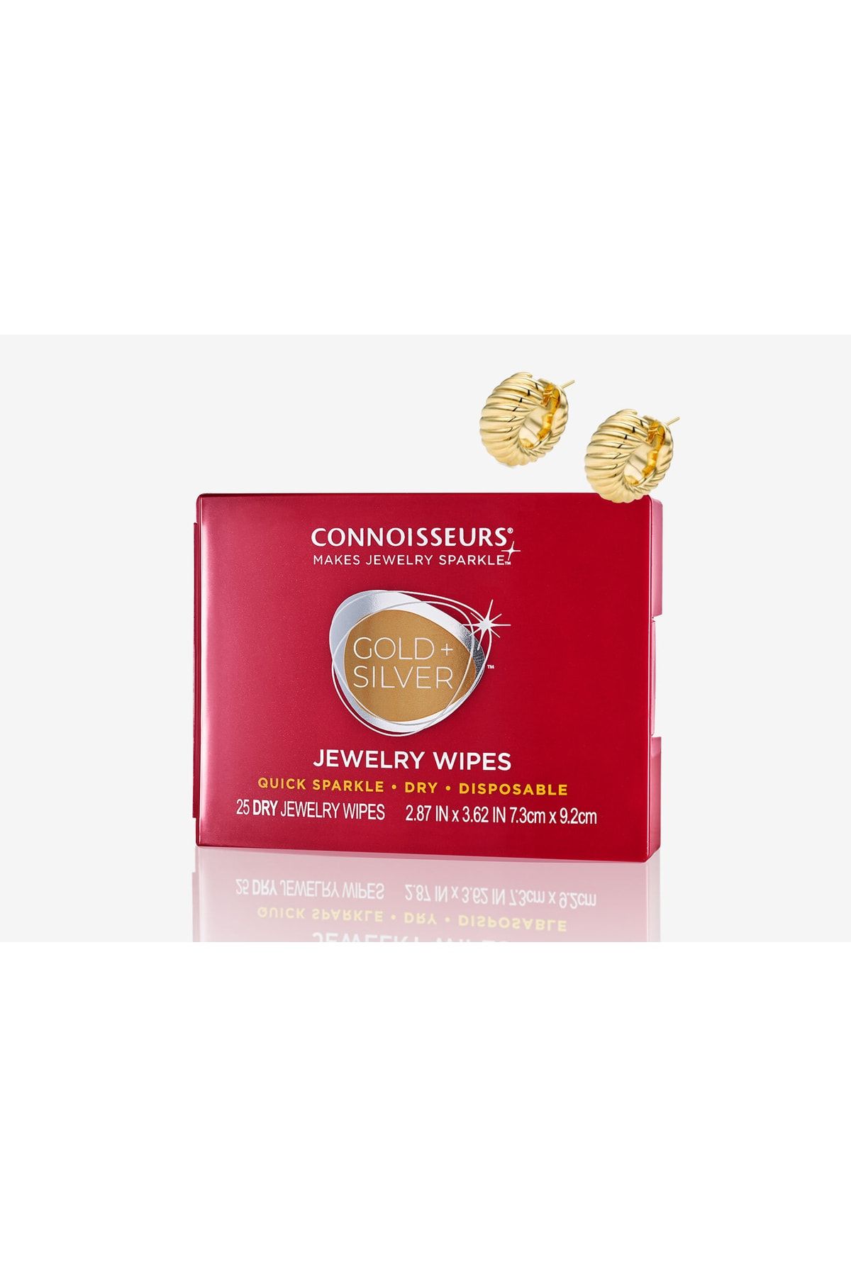  Connoisseurs Jewelry Dry Disposable Wipes 25 Count (2 Pack) :  Health & Household