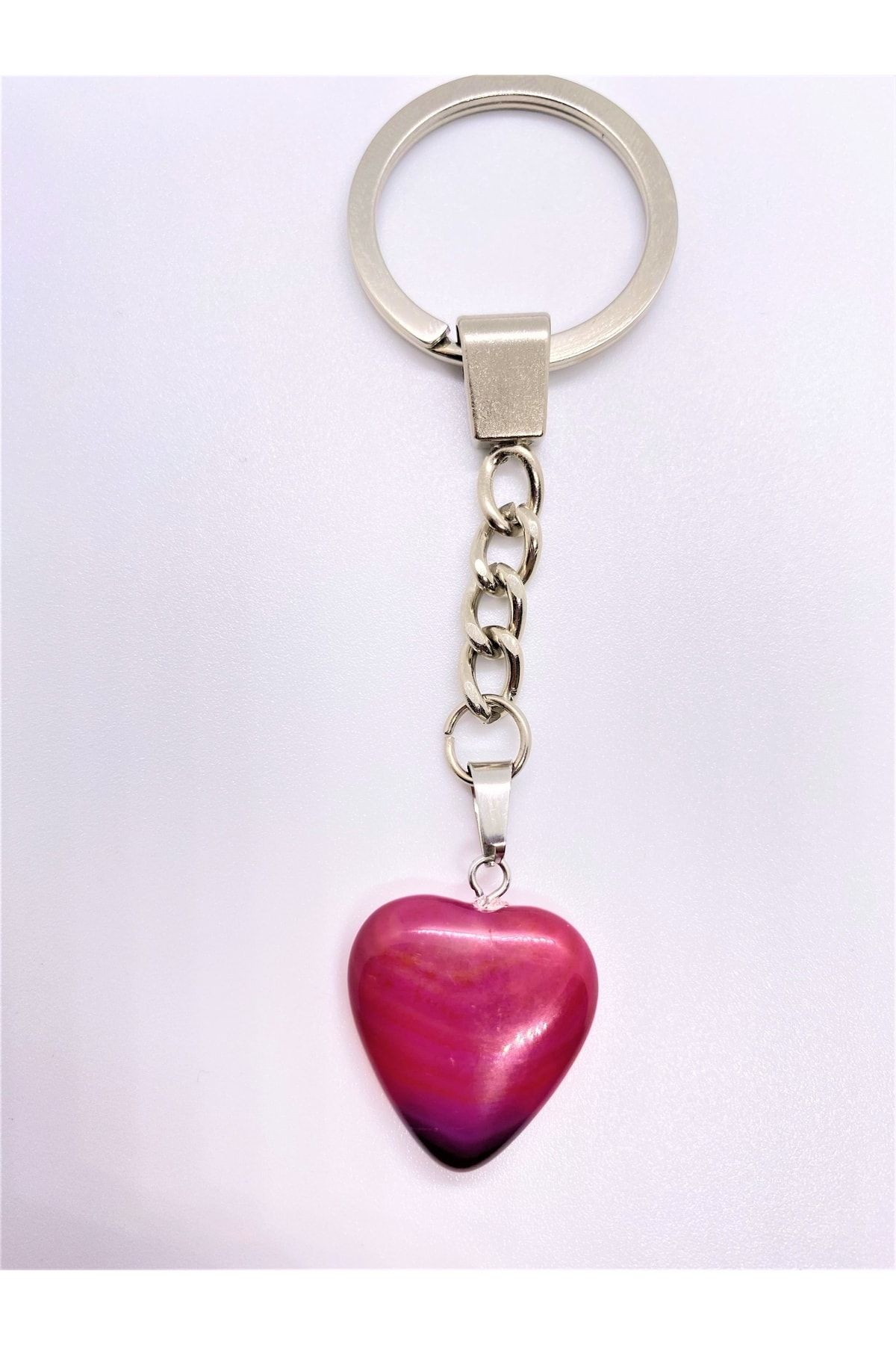 Heart on sale photo keychain