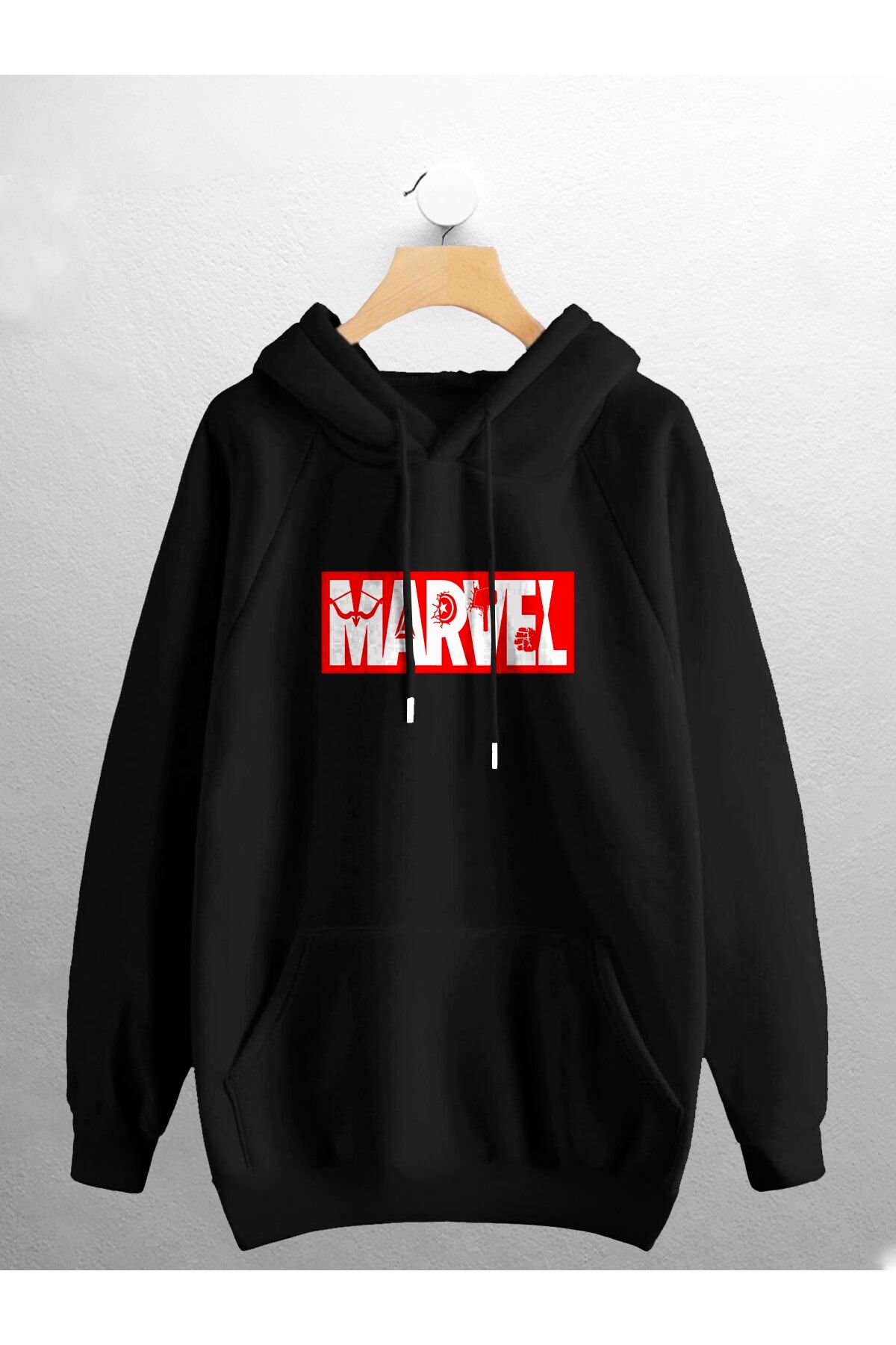 Black clearance marvel sweatshirt