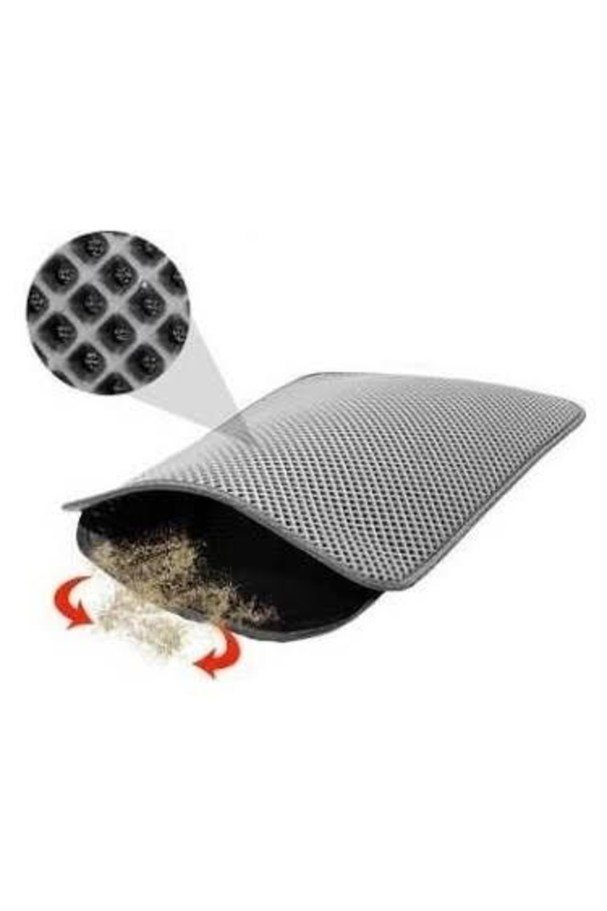 SENNEDİLERSEN Elekli Kedi Tuvalet Önü Paspası 60x45