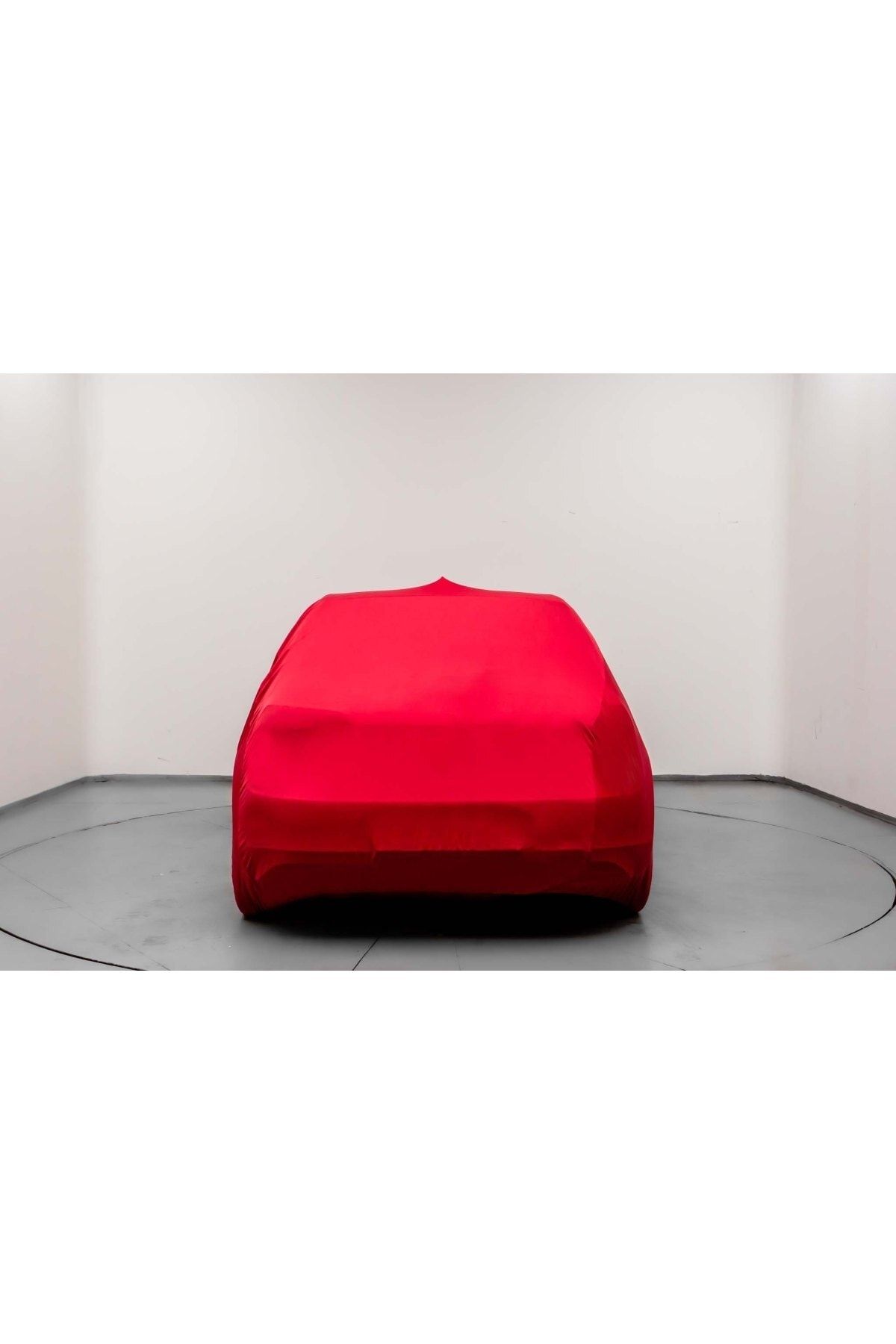 Teksin Renault Zoe 1 (2012-) Combed Cotton Car Cover with Red