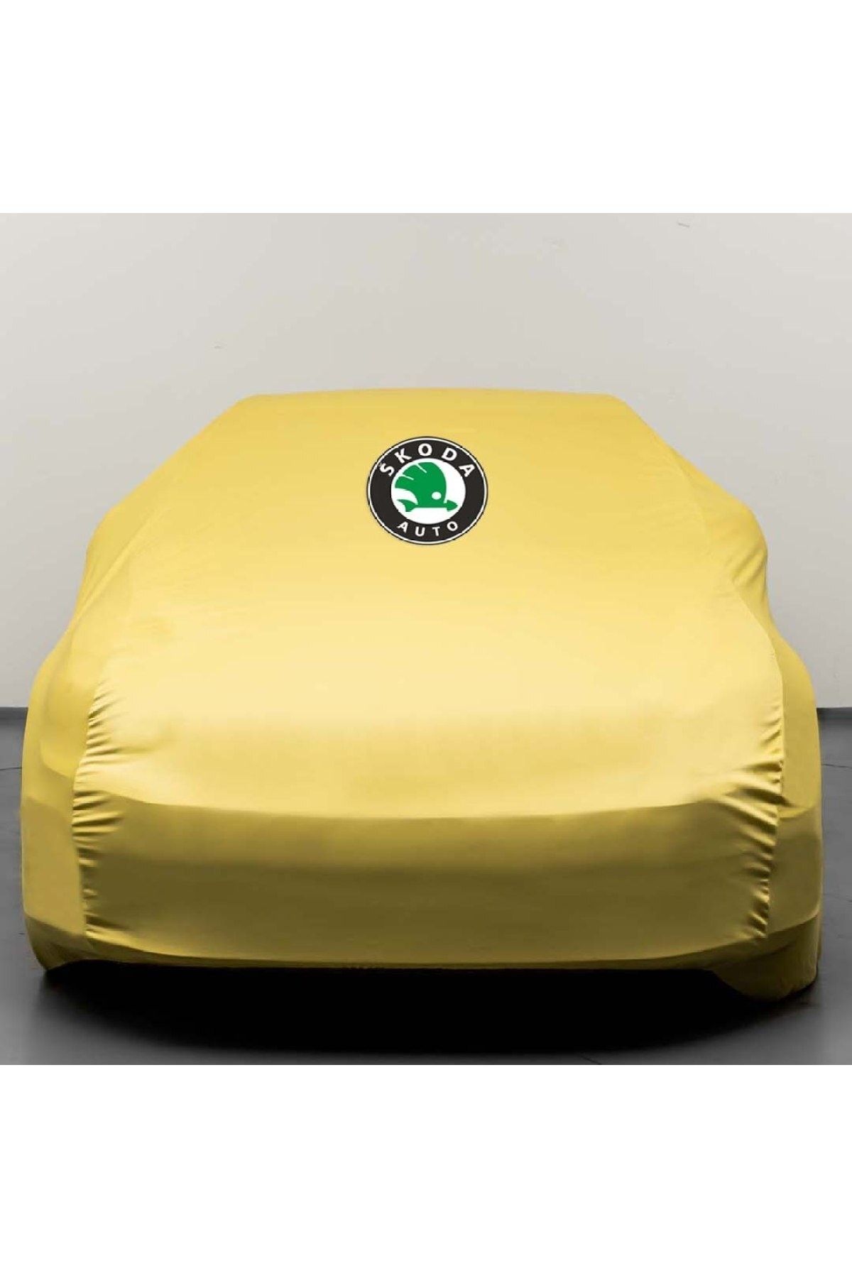 Teksin Skoda Fabia 4 Hatchback (2021-) Yellow Automobile Fabric