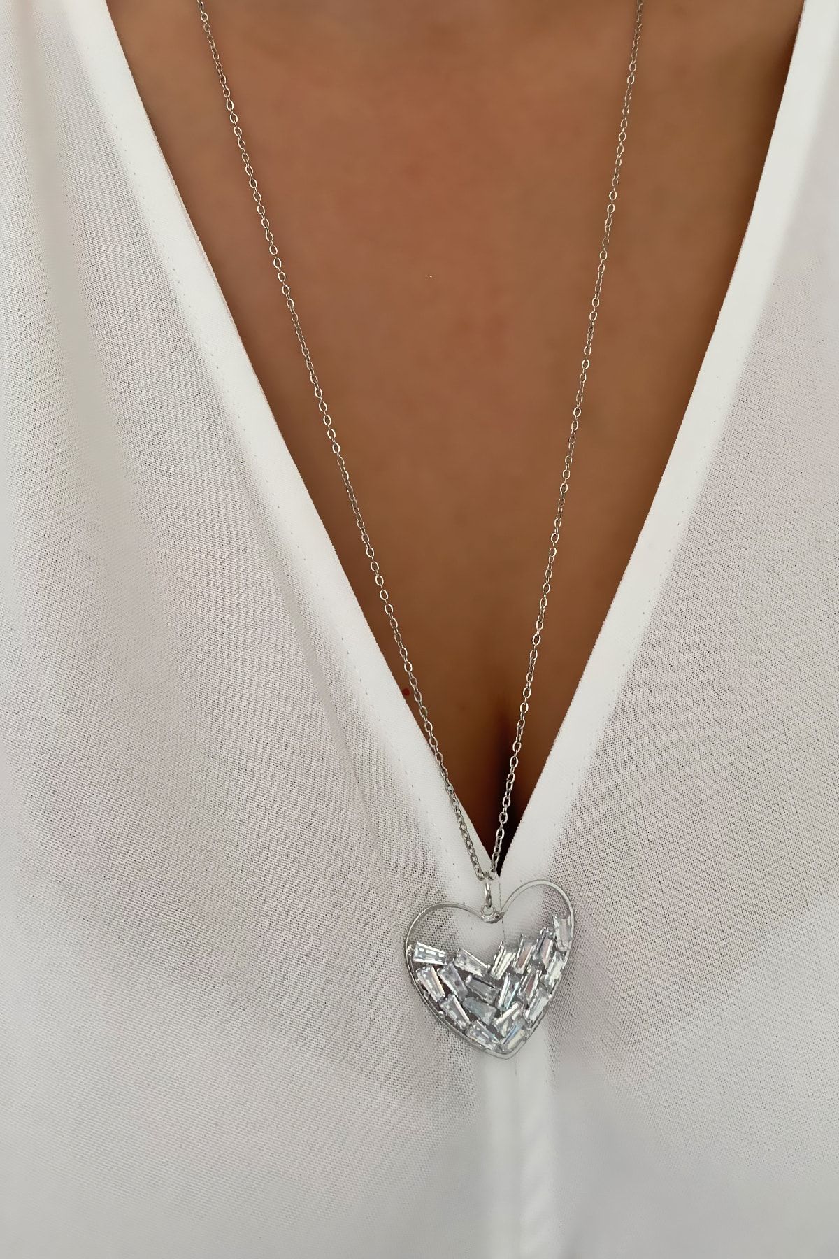 Long clearance thin necklace