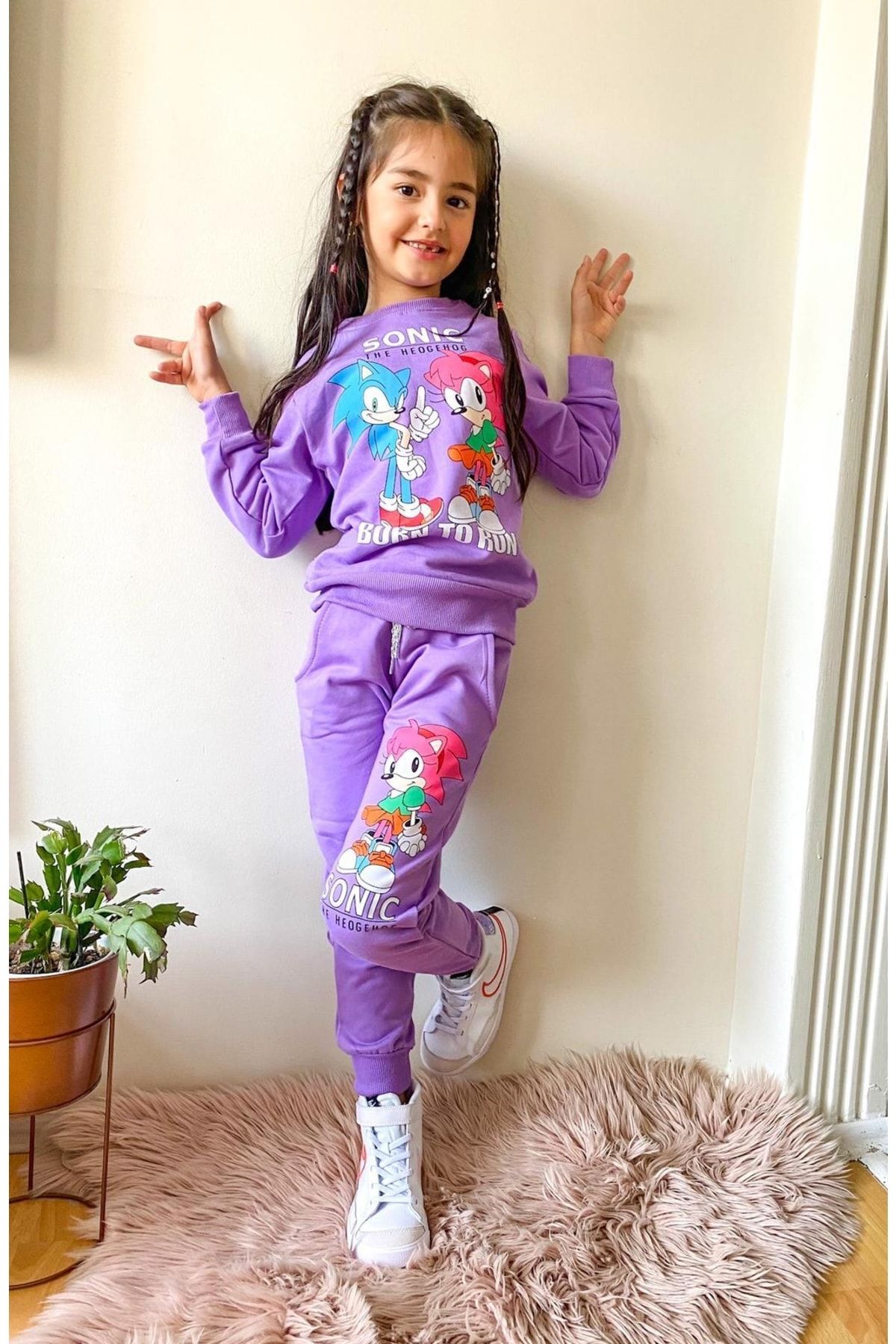Girls hotsell sonic pajamas