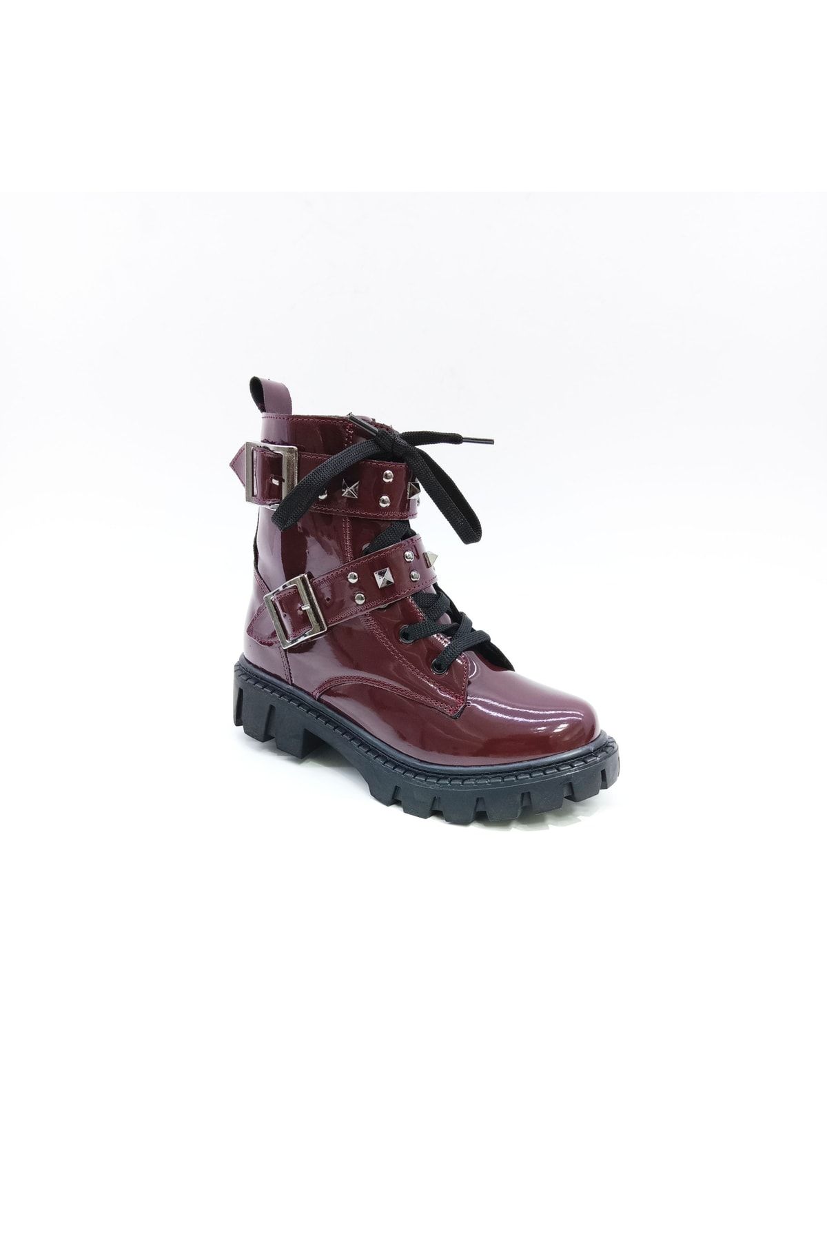 Kids discount burgundy boots