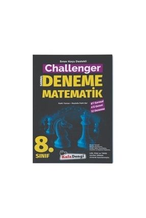 Kafa Dengi 8.sınıf Challenger Matematik Sarmal Deneme 9786257079099