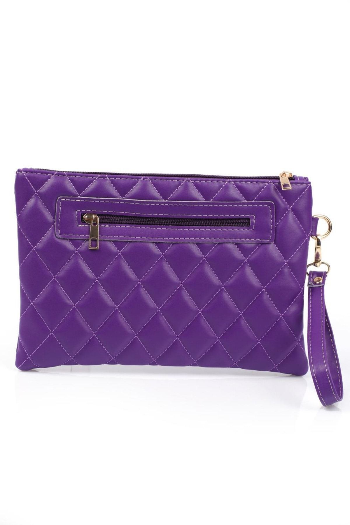 Dark on sale purple clutch