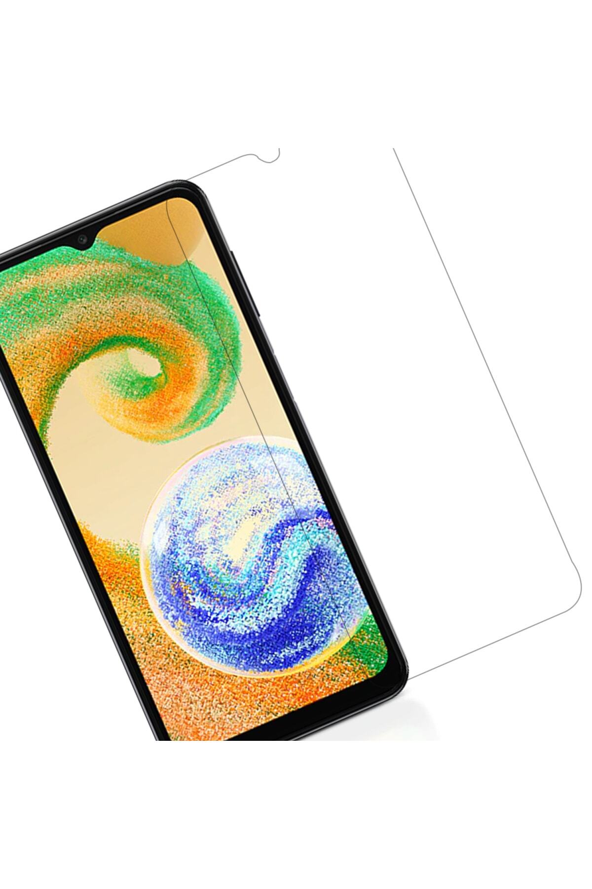 Samsung Galaxy A04s Kırılmaz Ekran Koruyucu Temperli Cam 3