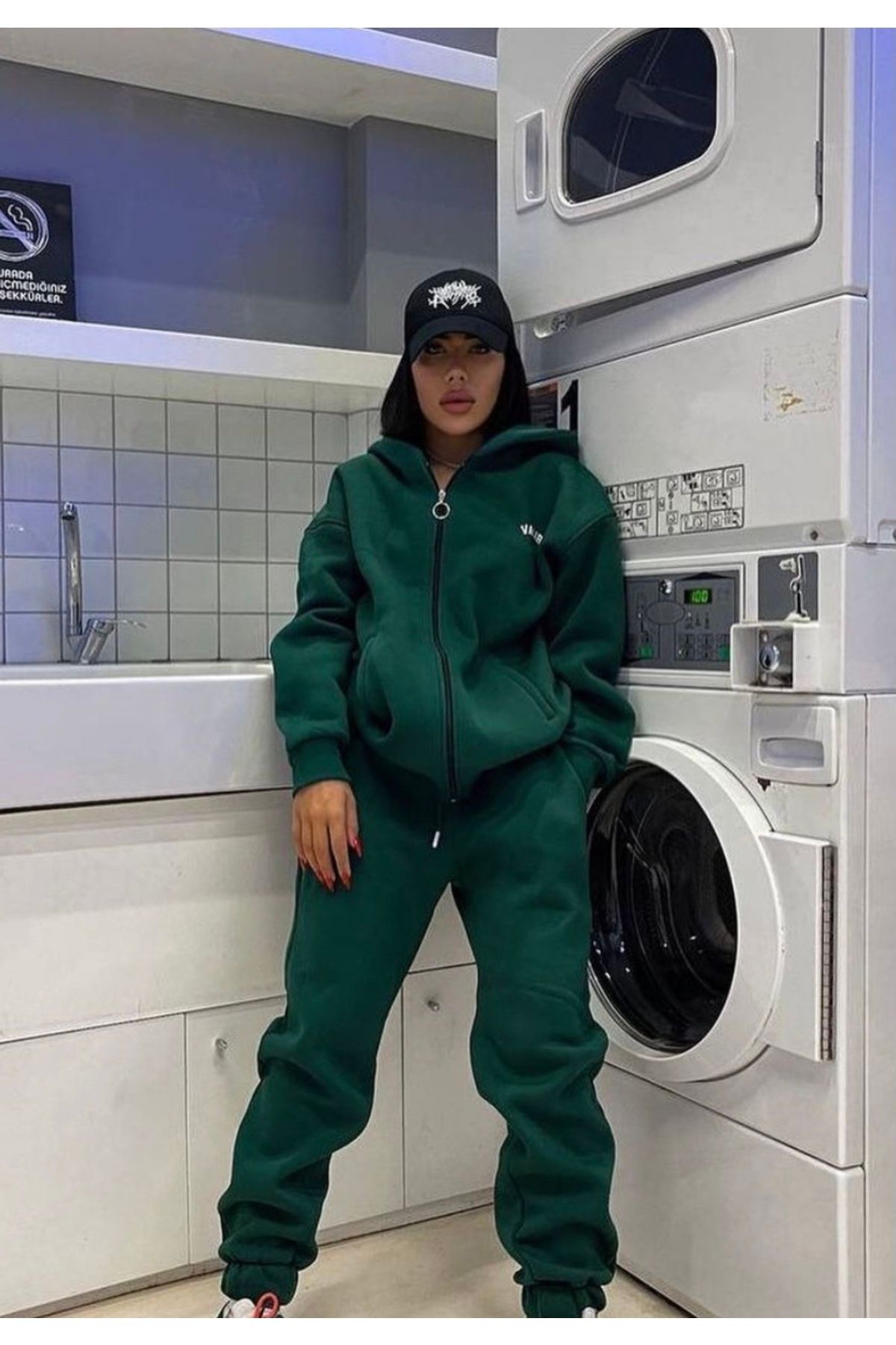 Forest store green sweatsuit