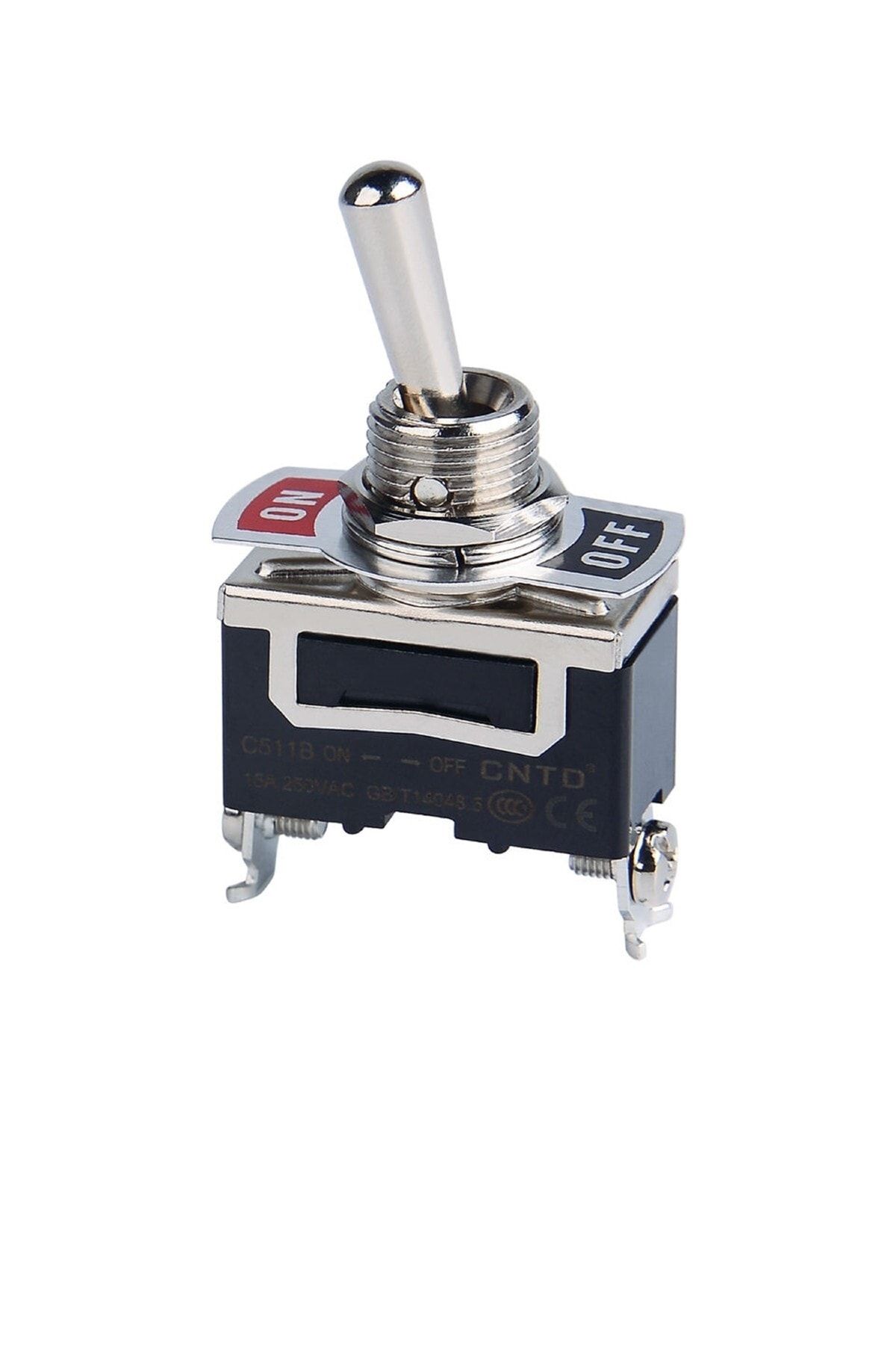 C511b On-off Toggle Swich 2 Alıcılı Geçiş Anahtarı 15a 250v Açma -kapama