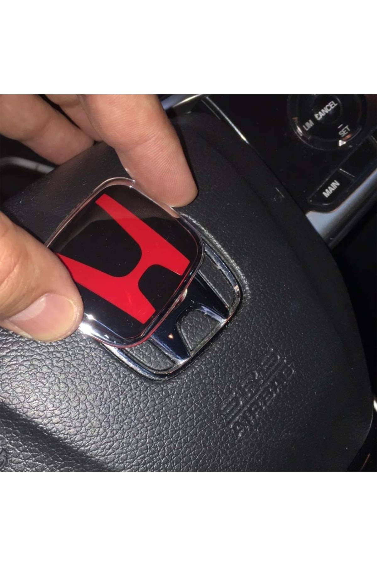 ÇAMKIRAN Honda Civic Fc5 Için Uyumlu Direksiyon Logosu Amblem