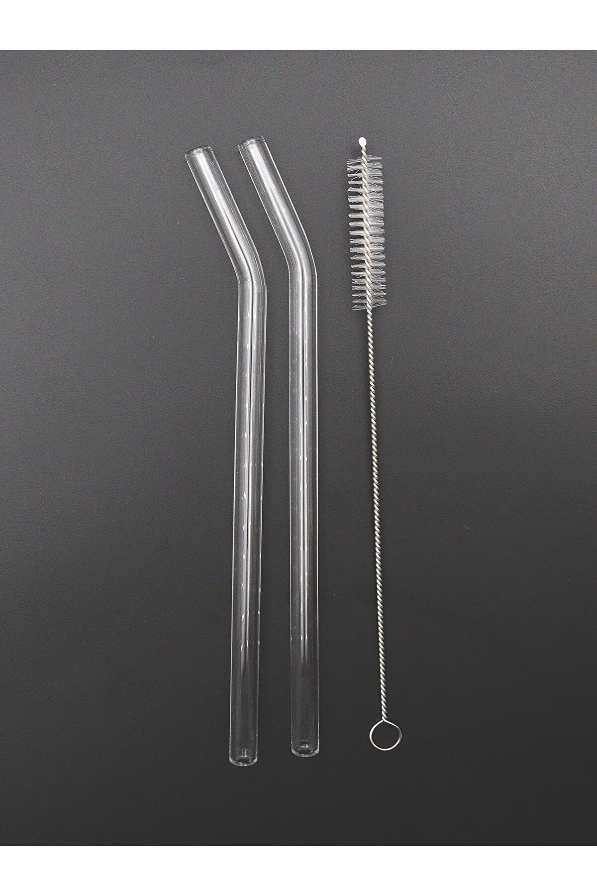 Amentes 2’li Cam Pipet+ Temizleme Fırçası