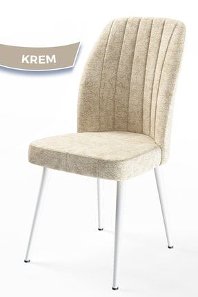 Platinum Serisi Geniş Oturum Alanlı 1.sınıf Sandalye Renk Krem, Ayaklar Beyaz CNS08PLT8BYZ