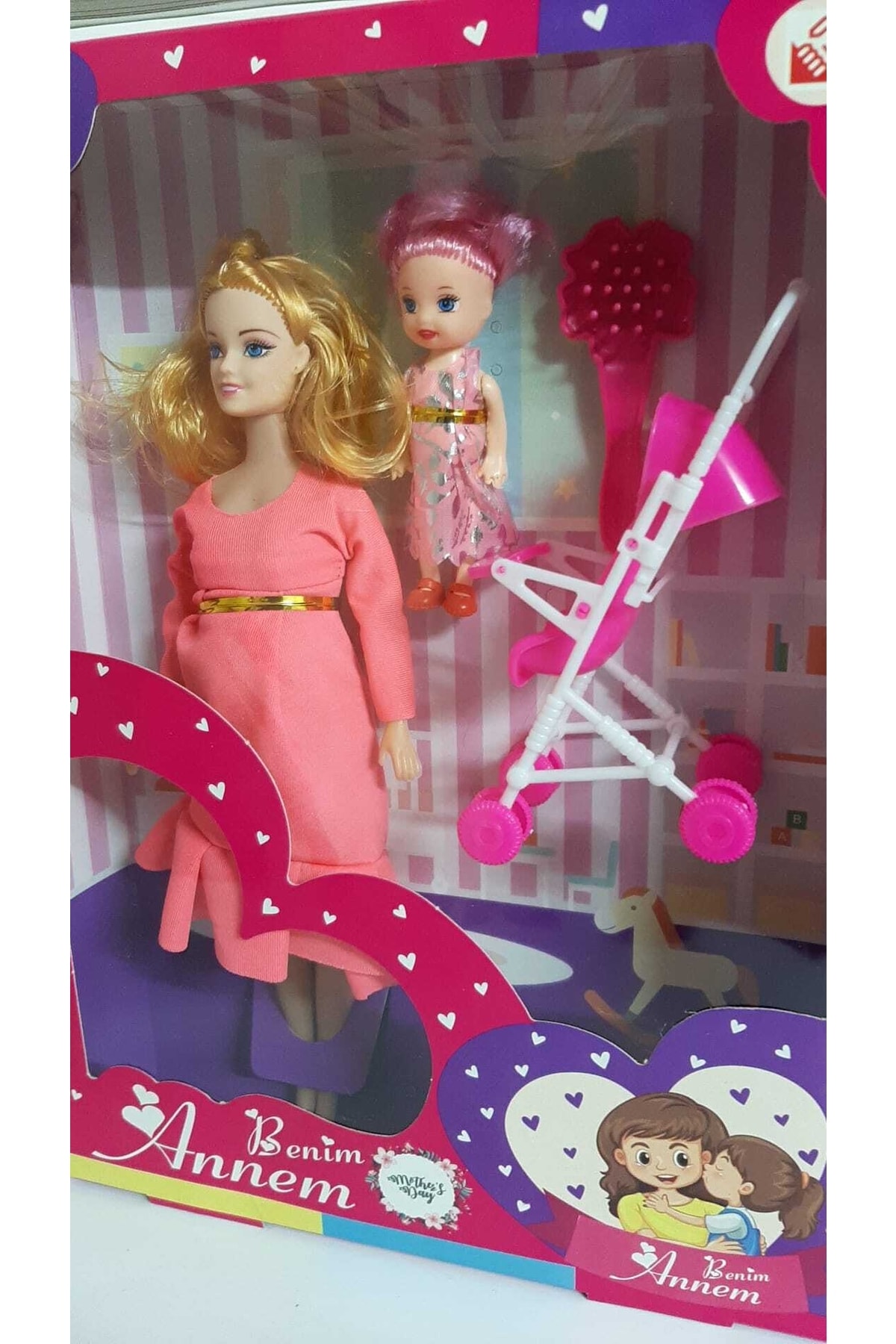 Oyuncak Hamile Bebek Ve Yavrusu 2