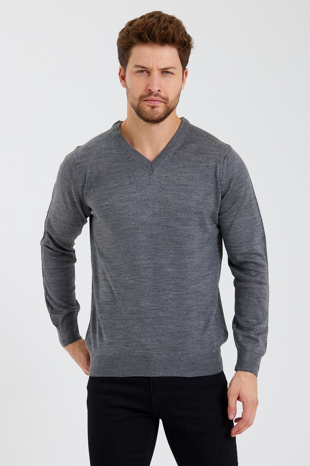 Kontrast sweater top