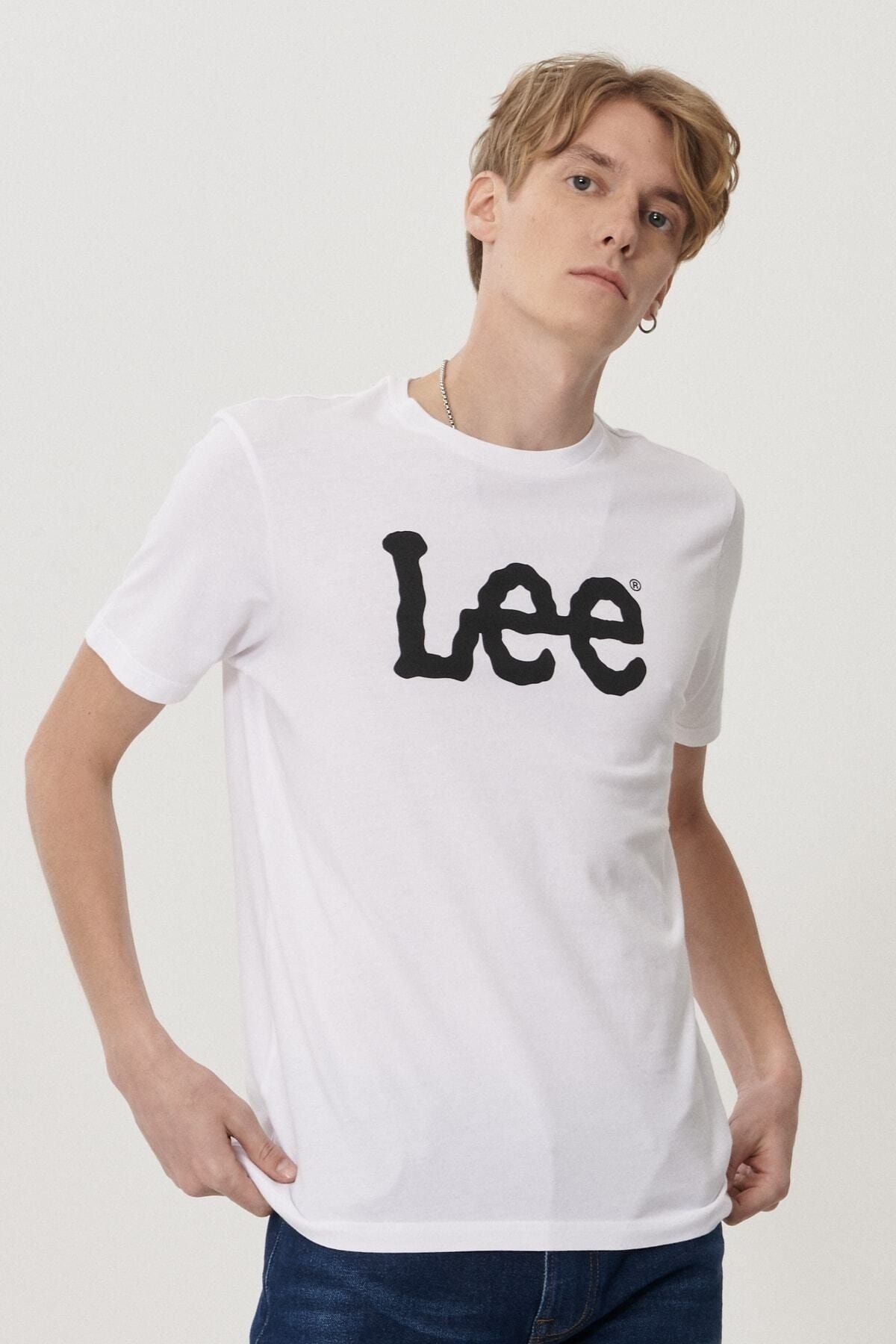 تیشرت با لوگو مردانه Lee