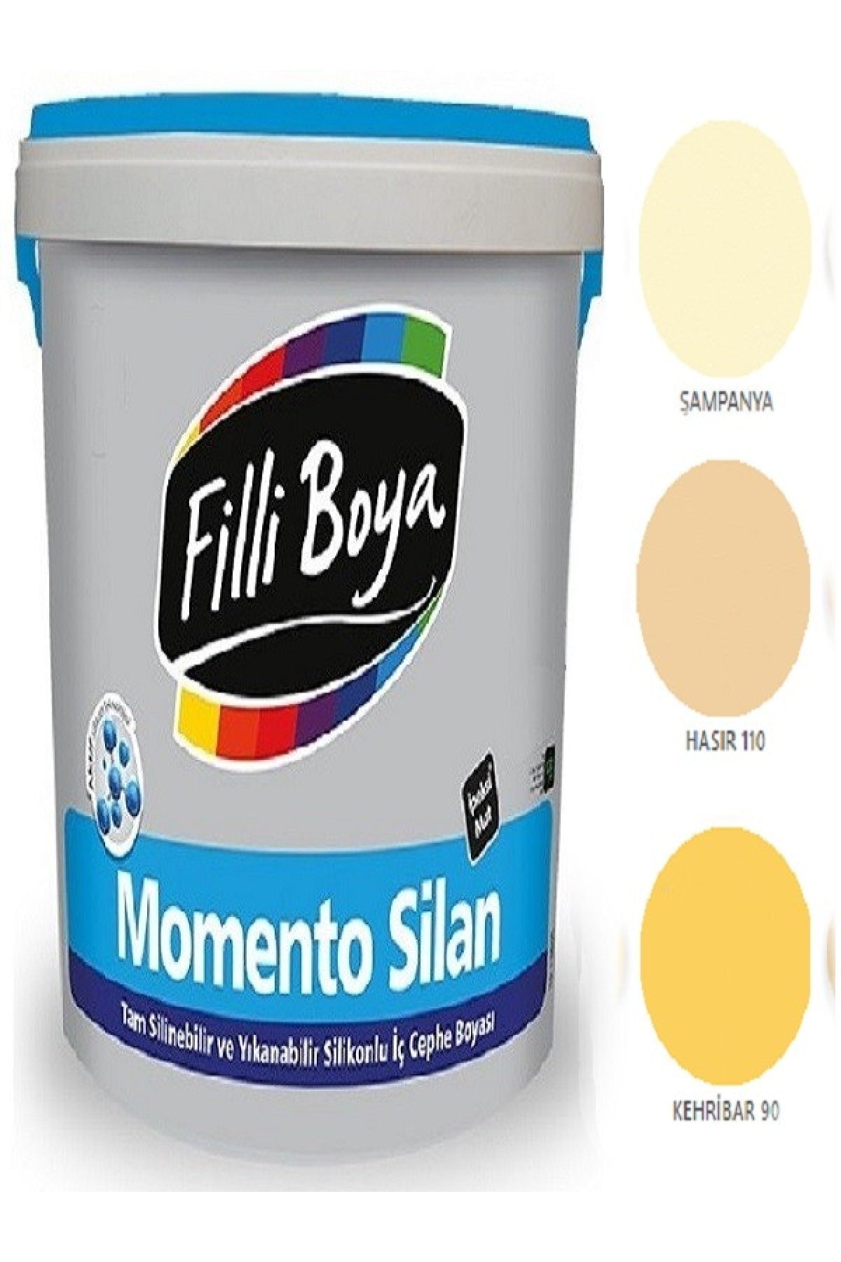 Momento Silane Full Wipeable Washable Silicone Silk Matte Paint 2.5L (amber 90)