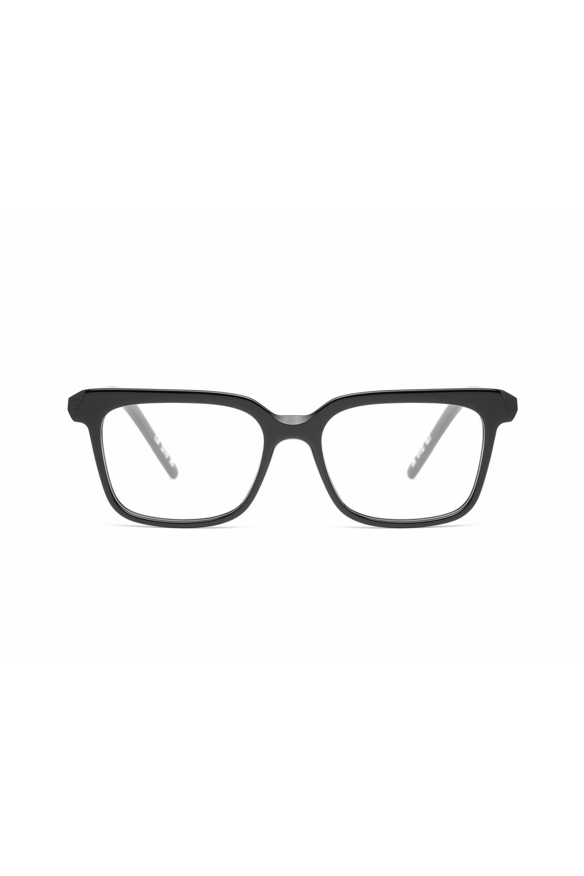 PORTRAIT Sonnenbrille Schwarz Rechteckig