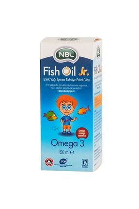 Fish Oil Jr. Omega 3 Balık Yağı 150 Ml 8699540570030