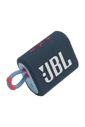 Go 3 Mavi Pembe Taşınabilir Su Geçirmez Bluetooth Hoparlör JB.JBLGO3BLU
